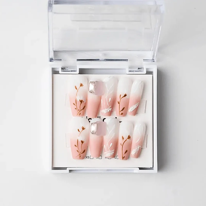 Kiokii Handmade Press-On Nails  - Blooming