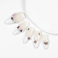 Kiokii Handmade Press-On Nails-Elegant Glitter Nails