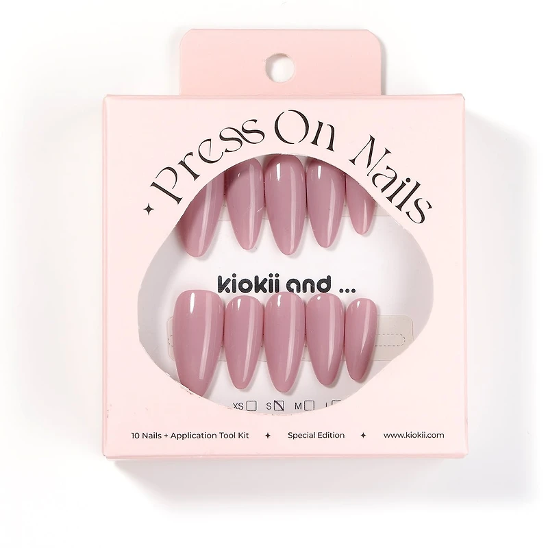 Kiokii Handmade Press-On Nails-ElegantTouch Nail Wraps