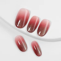 Kiokii Handmade Press-On Nails-GlamGlow Gradient Nails Set
