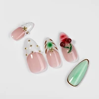 Kiokii Handmade Press-On Nails-Glamorous Bloom
