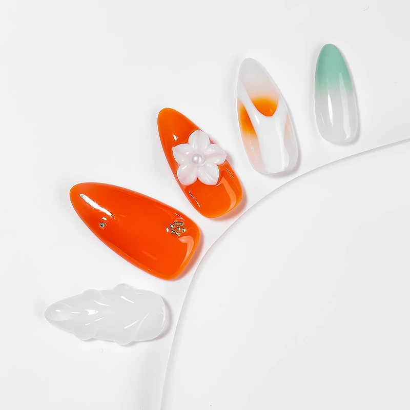 Kiokii Handmade Press-On Nails-Glamorous Nails Harmony