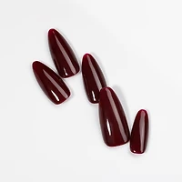 Kiokii Handmade Press-On Nails-Glamorous Ruby