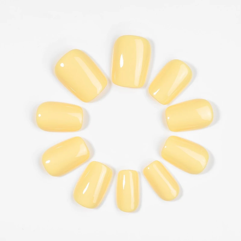 Kiokii Handmade Press-On Nails-Glowing Elegance Nail Set
