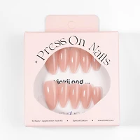 Kiokii Handmade Press-On Nails-GlowNail SoftLux