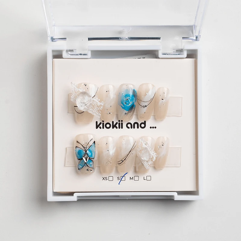 Kiokii Handmade Press-On Nails - Moonlight