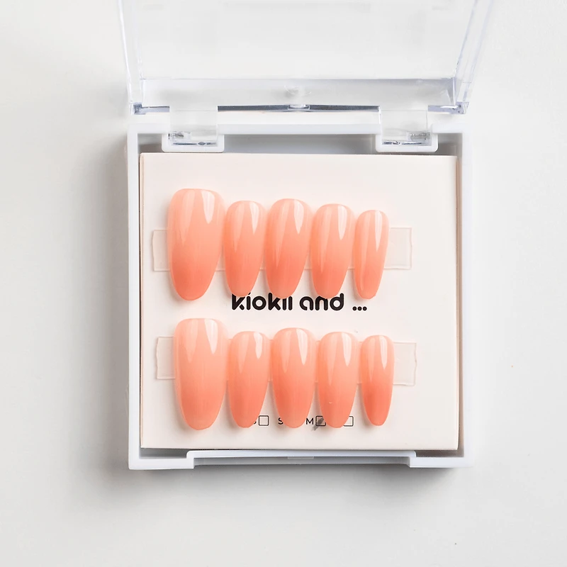 Kiokii Handmade Press-On Nails - Nude Bloom
