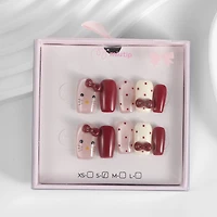 Kiokii Handmade Press-On Nails-Sweet Cherry