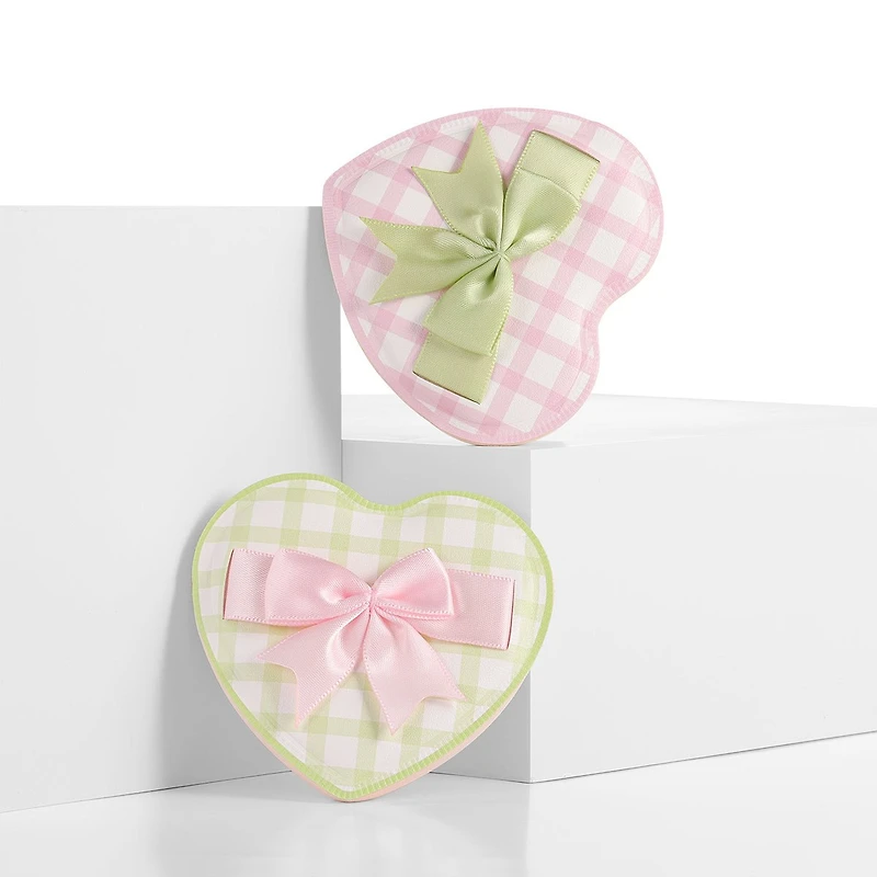 Kiokii Peach Soft Sponge Makeup Powder Puffs Set 2pcs