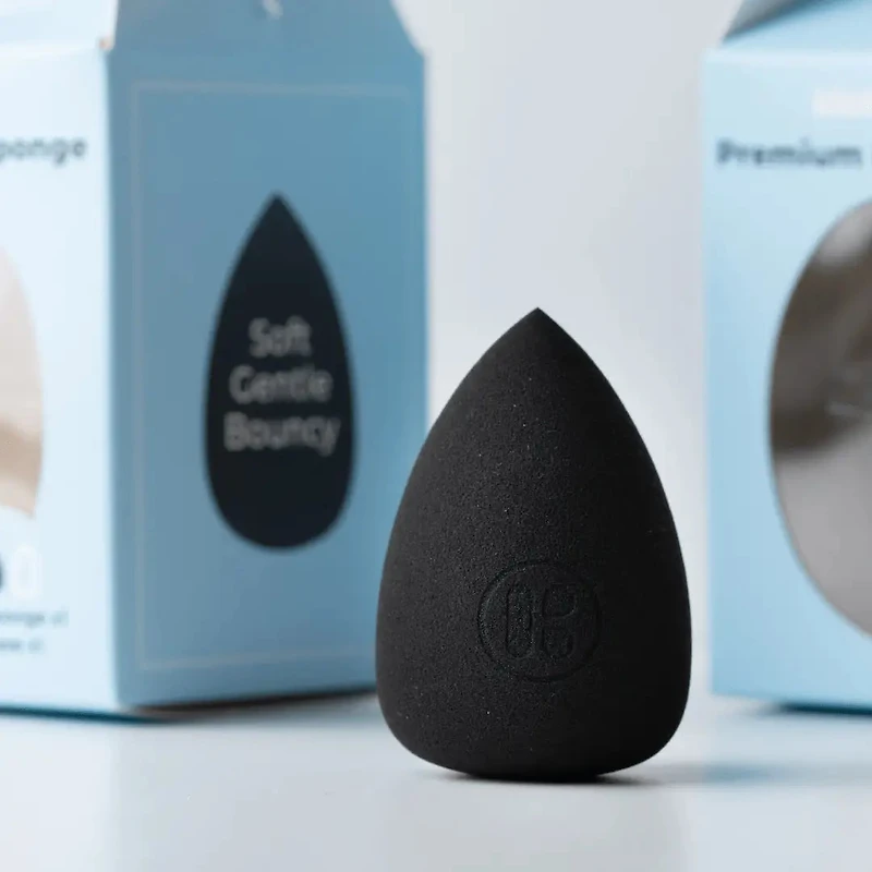 Kiokii Premium Black Makeup Sponge (1pc)