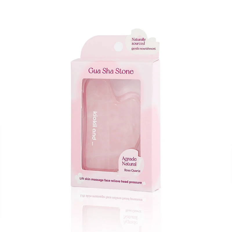Kiokii Rose Quartz Gua Sha Stone