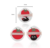 Kiokii Tomato Cat Makeup Puffs Set 3pcs