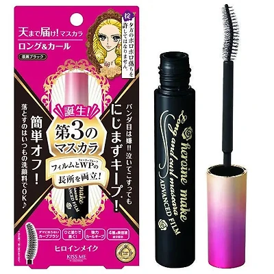 KissMe Heroine Make Long & Curl Mascara Advanced Film (2 Colors)