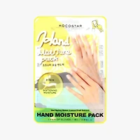 KOCOSTAR Hand Moisture Pack Yellow 1 Pair - Lemon