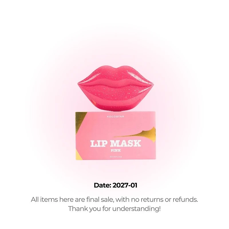 KOCOSTAR LIP MASK PINK 20pcs (Clearance)