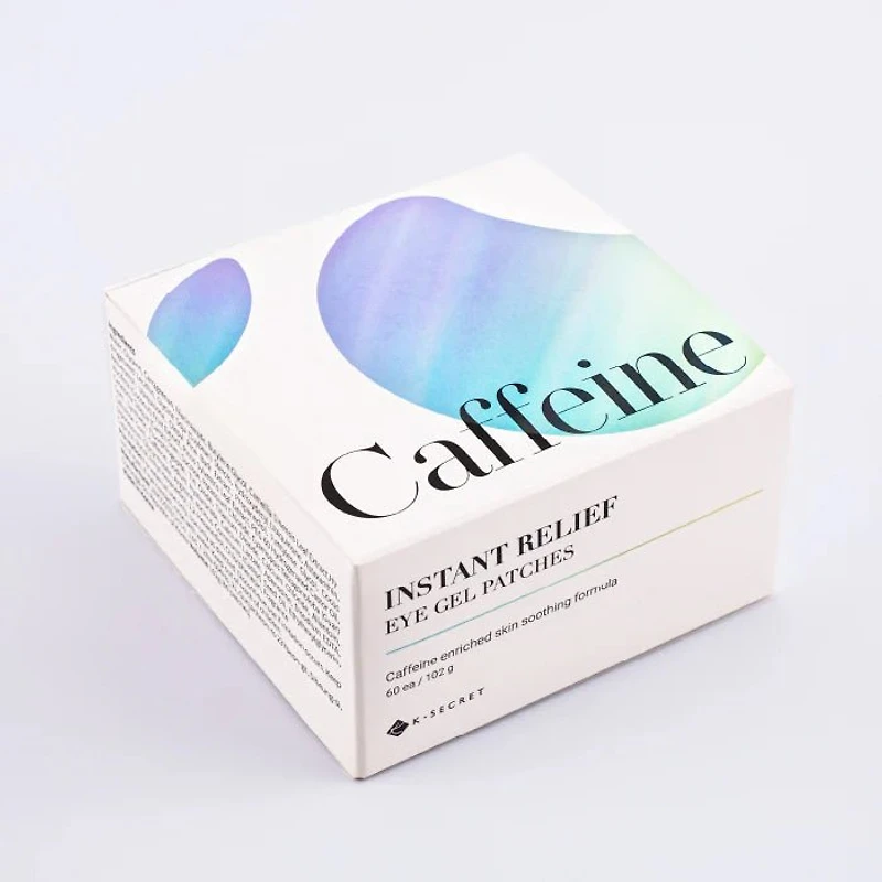 KSECRET Eye Gel Patches Instant Relief 60pcs (CAFFEINE)