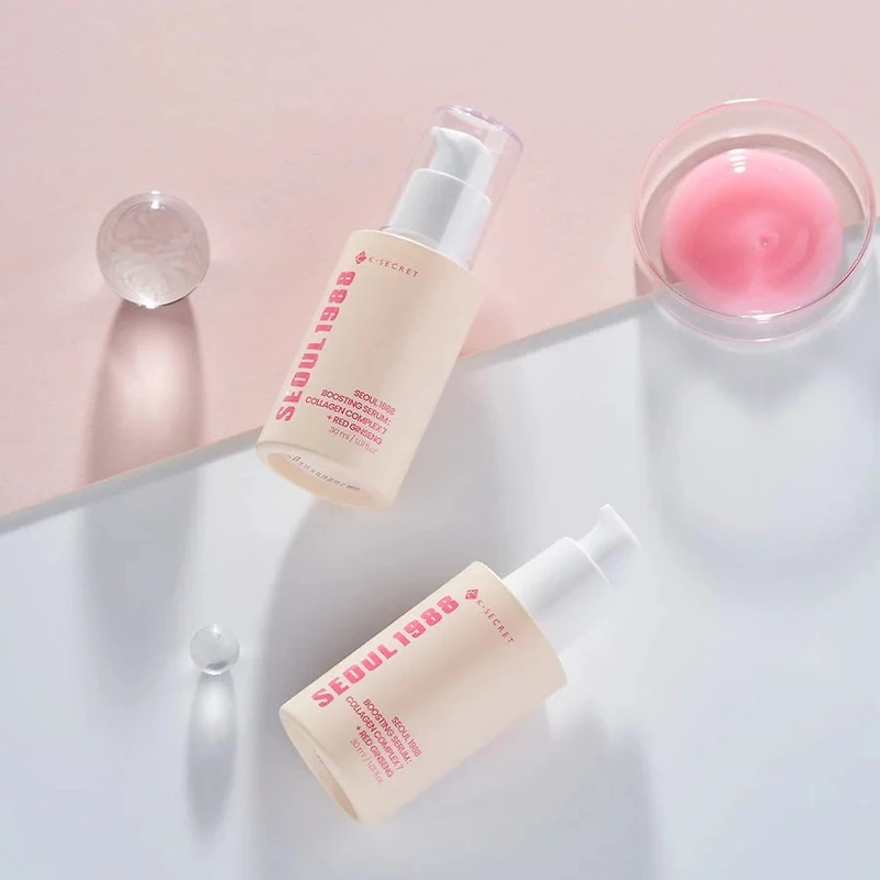 KSECRET SEOUL 1988 Boosting Serum : Collagen Complex 7 + Red Ginseng 30ml