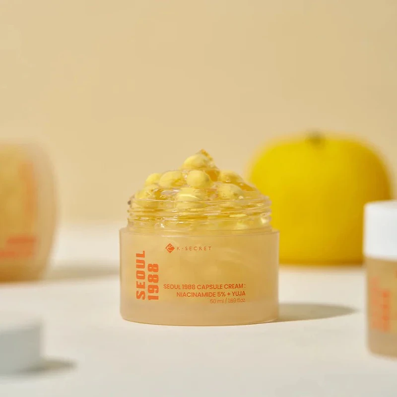 KSECRET SEOUL 1988 Capsule Cream : Niacinamide 5% + Yuja 50ml