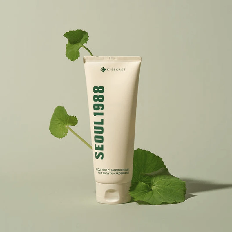 KSECRET SEOUL 1988 Cleansing Foam: Pine Cica 1% + Probiotics 150ml