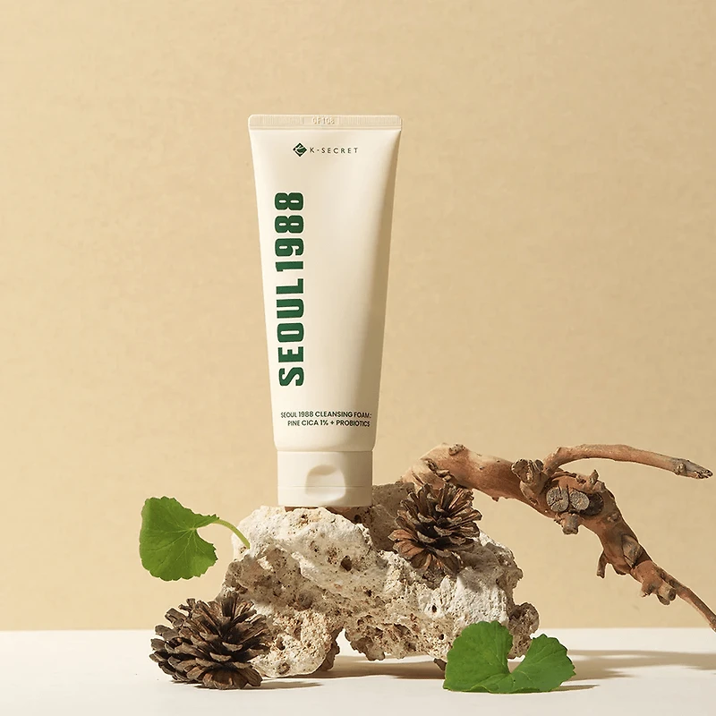 KSECRET SEOUL 1988 Cleansing Foam: Pine Cica 1% + Probiotics 150ml