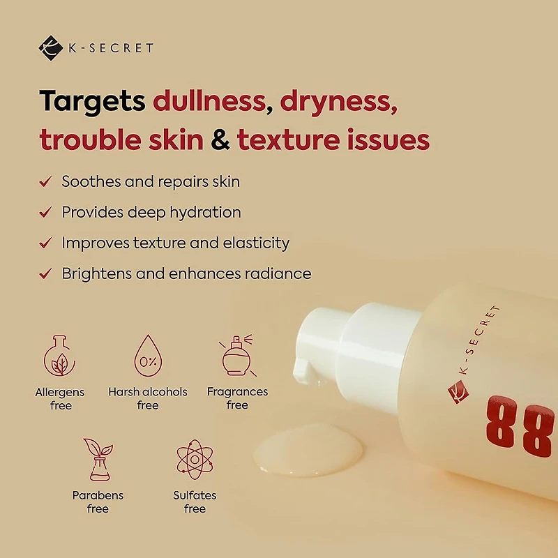 KSECRET SEOUL 1988 Essence: Snail Mucin 97% + Rice 100ml