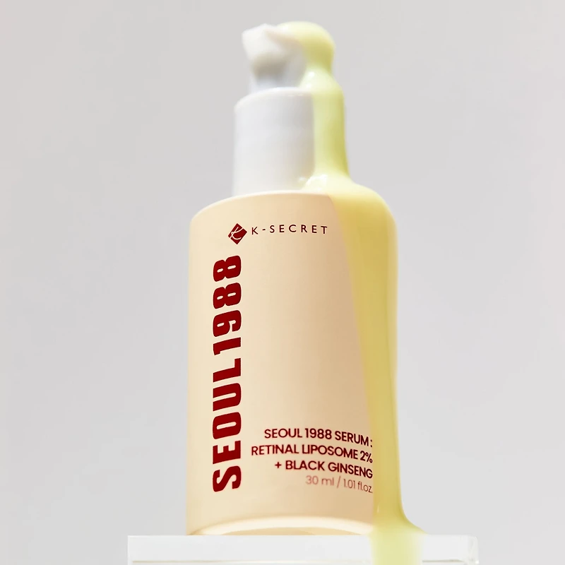 KSECRET SEOUL 1988 Serum: Retinal Liposome 2% + Black Ginseng 30ml