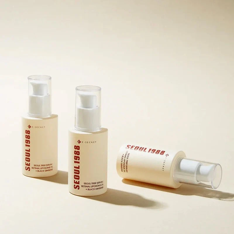 KSECRET SEOUL 1988 Serum: Retinal Liposome 2% + Black Ginseng 30ml