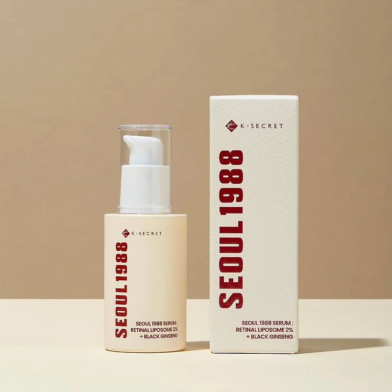 KSECRET SEOUL 1988 Serum: Retinal Liposome 2% + Black Ginseng 30ml