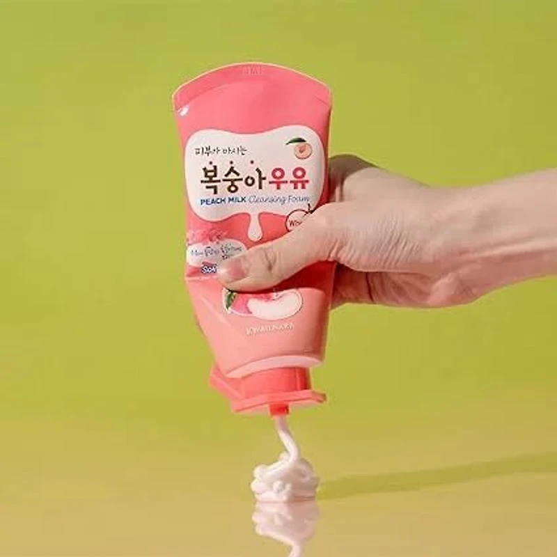 KWAILNARA Peach Milk Cleansing Foam 120ml