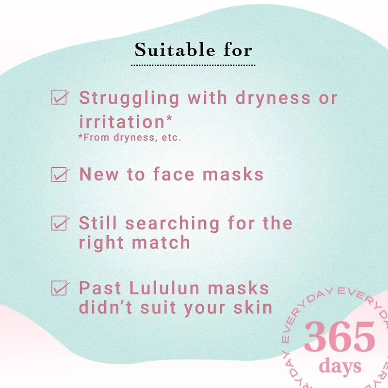 LULULUN Face Mask Pure (7 Sheet Masks)