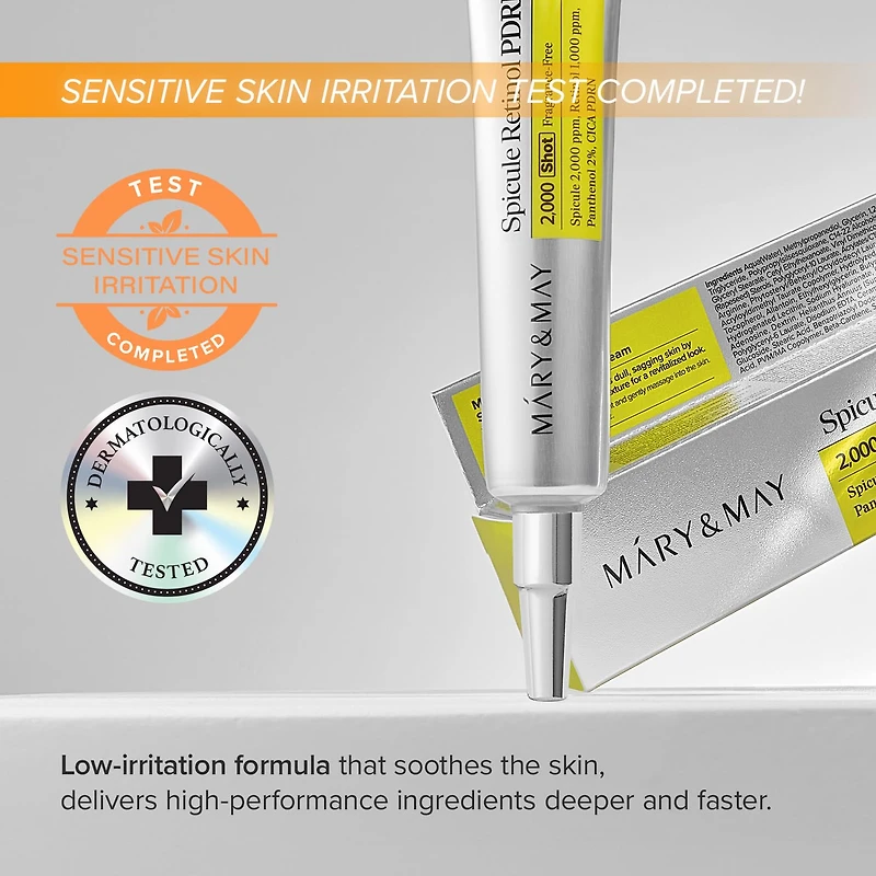Mary&May Spicule Retinol PDRN Cream 15g
