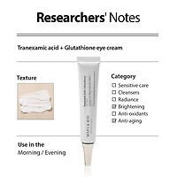 MARY&MAY Tranexamic Acid + Glutathione Eye Cream Mini 12g