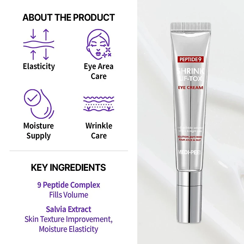 MEDI-PEEL Peptide 9 Volume Lif-Tox Eye Cream 20ml