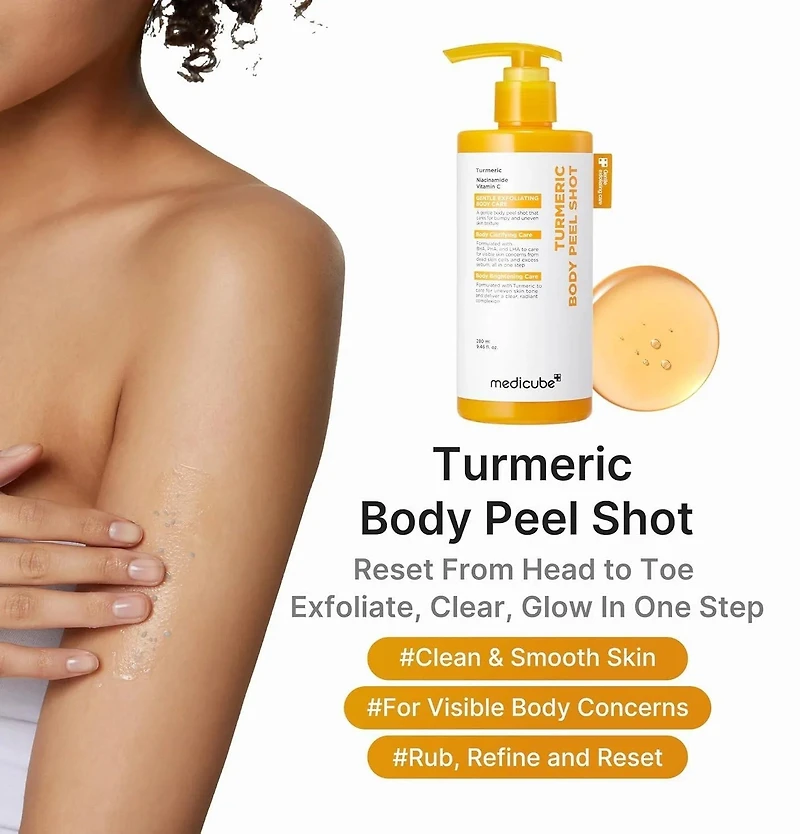 Medicube Kojic Acid Turmeric Body Peel Shot 280ml