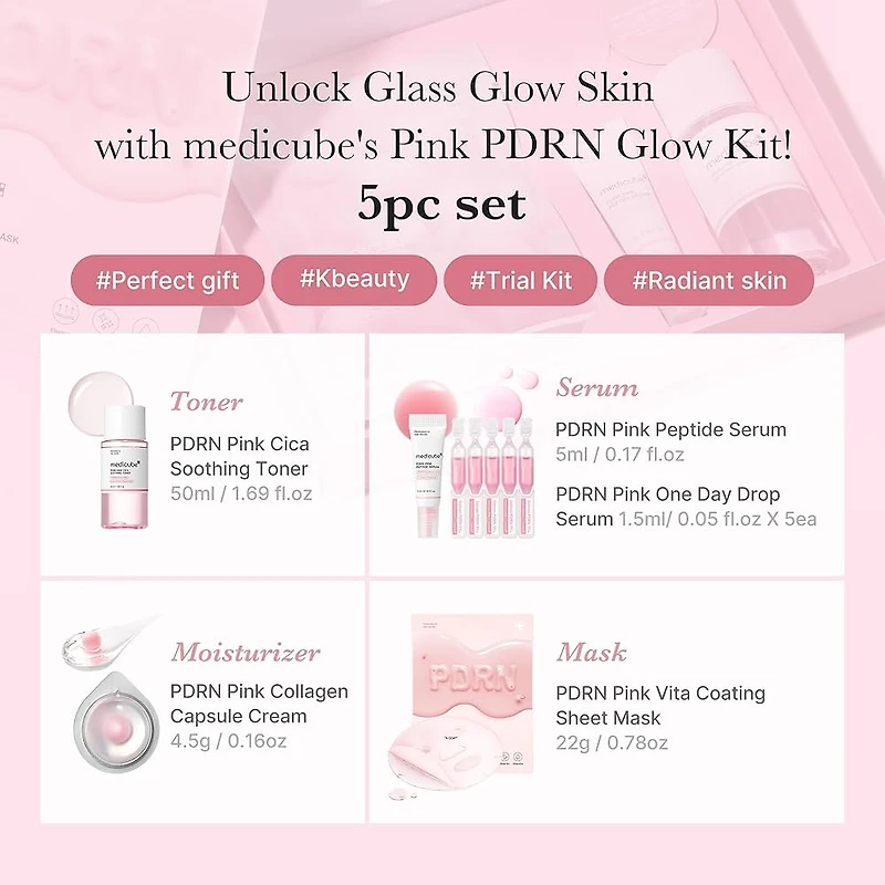 Medicube PDRN Glow Kit (3 Items)