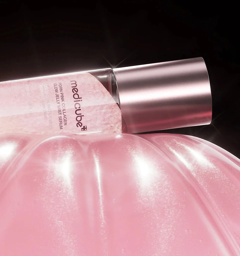Medicube PDRN Pink Collagen Glow Jelly Mist Serum 100ml