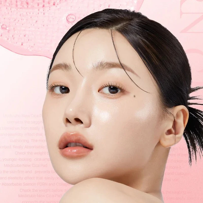 Medicube PDRN Pink Collagen Toning Gel Toner Pad 70ea