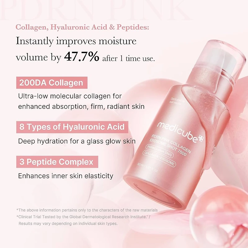 Medicube PDRN Pink Exosome Shot Serum 7500 30ml
