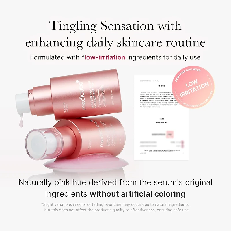 Medicube PDRN Pink Exosome Shot Serum 7500 30ml