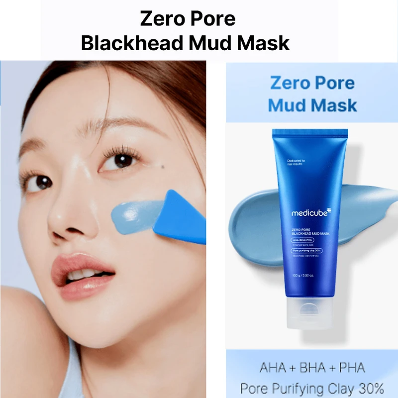 Medicube Zero Pore Blackhead Mud Mask 100g