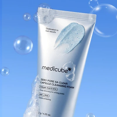 Medicube Zero Pore Clearing Capsule Cleansing Foam 120g