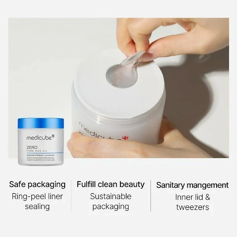 MEDICUBE Zero Pore Mild Pad 70pads
