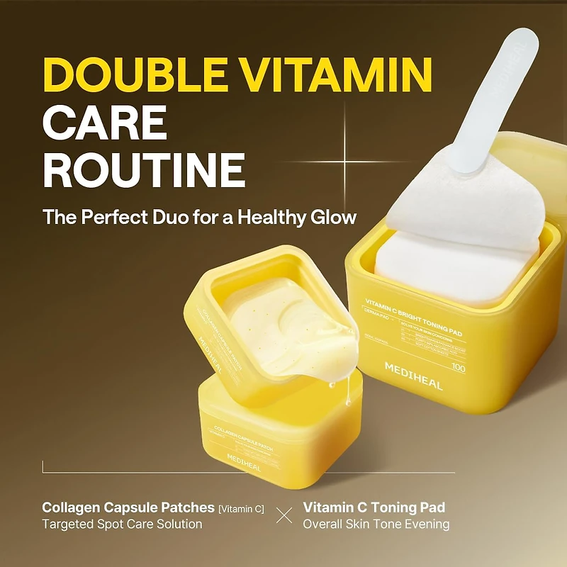 MEDIHEAL Collagen Capsule Patch Vitamin C Firm Brightening 60pcs