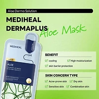 MEDIHEAL Dermaplus Aloe Mask 10pcs