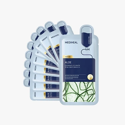 MEDIHEAL Dermaplus Aloe Mask 10pcs