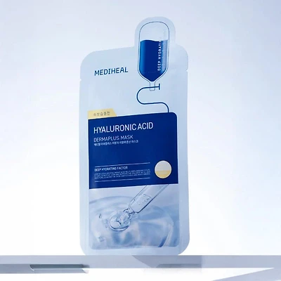 MEDIHEAL Dermaplus Low Molecular Hyaluronic Acid Mask 10pcs