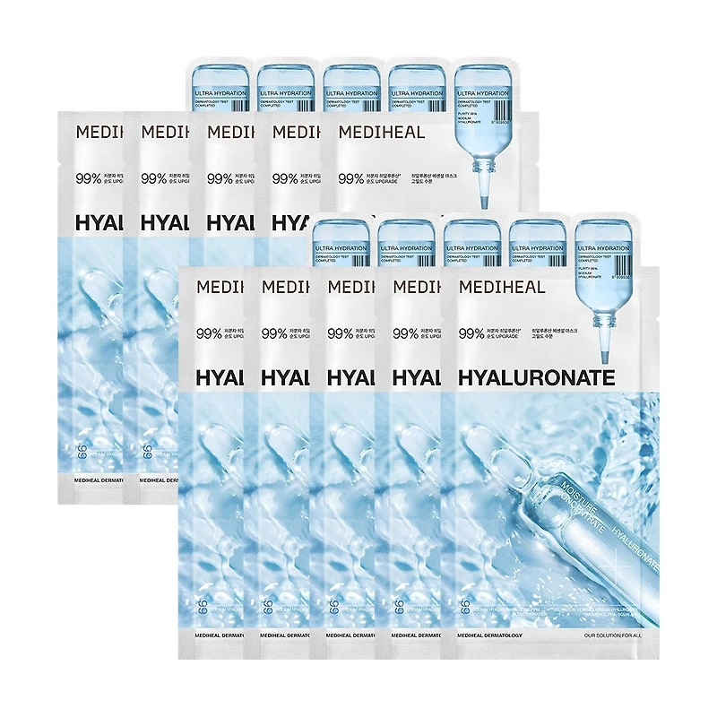 MEDIHEAL Hyaluronate Essential Mask (10pcs)