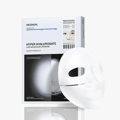 MEDIHEAL Hyper Hyaluronate Mask (4pcs)