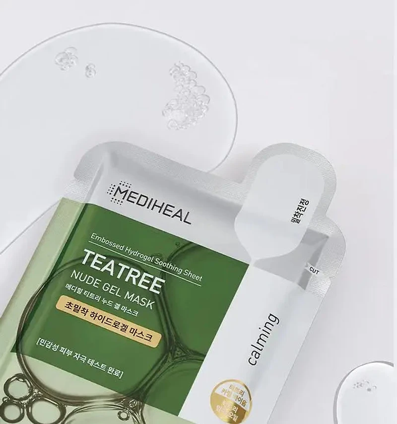 MEDIHEAL Nude Gel Mask Teatree 10pcs