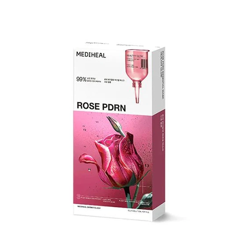 MEDIHEAL Rose PDRN Essential Mask 10pcs
